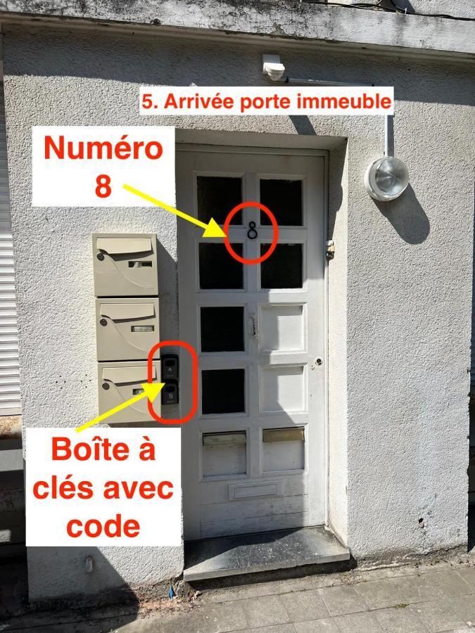 Apt A Africa, 30M2, Centre, Balcon Valenciennes Exterior photo